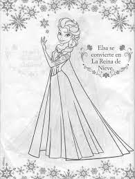 Elsa De Frozen Un Dibujo Para Colorear A Disney Frozen Princess Draw Kids Paint Color Practice Phot Frozen Para Colorear Frozen Disney Dibujos De Frozen