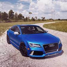 Amazing Matte Metallic Blue Audi Rs7 Usa Europe Germany Audisport Audigramm Audilove Audi Official Audilover Audiclub Audilover Carros Motos