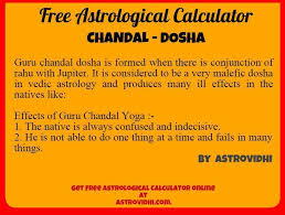 Guru Chandal Dosha Is Formed When There Is Conjunction Of