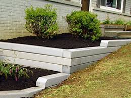 Step down retaining wall ideas. How To Install A Timber Retaining Wall Hgtv