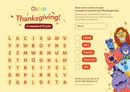 To use, simply click to select the. Thanksgiving Crossword Puzzle Thanksgiving Word Puzzles