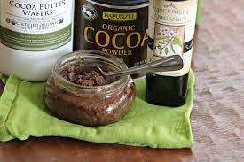 You put it into your hand and rub it into your skin. Homemade Cocoa Body Scrub And Body Butter Keeper Of The Home