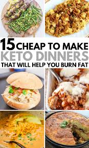 15 Cheap Keto Meals That Re Easy To Make And Taste I N C R E D I B L E Your Family Will Beg You To Make The Keto Dinner Keto Recipes Easy Keto Recipes Dinner