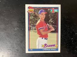 Jul 16, 2021 · 2021 topps stadium club baseball checklist, team set lists, hobby box breakdown, release date, autographs, inserts, chrome cards and more. Lot 1991 Topps 333 Chipper Jones Rookie Card