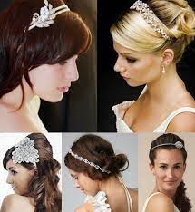 Wedding Bridal Hair Bands Bridal Hair Bands Short Wedding Hair Wedding Hairstyles