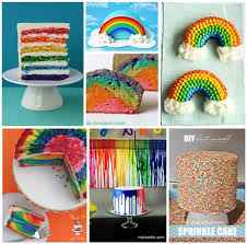 Rainbow parties and dessert tables have been very popular for a few years now and today's dessert would be perfect for that theme. Trending 60 Edible Rainbows A Super Duper Awesome Must See Roundup Edible Crafts
