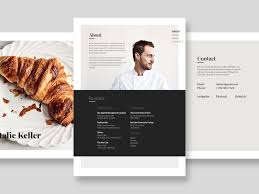Chef Portfolio Exploration Resume Design Creative Portfolio Chef Resume