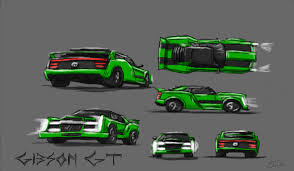 Gibson Gt Electic Muscle Car By Doran Eirok On Deviantart