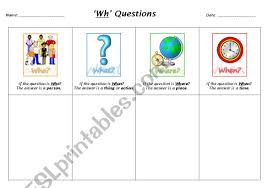 wh questions chart esl worksheet by turtle1