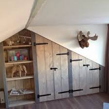 Wonen A La Mar Inbouwkast Op Zolder Einbauschrank Schlafzimmer Ideen Und Wohnen