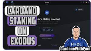 This is where you can download the exodus crypto and solana wallet. Cardano Staking On Exodus Wallet Ada Exodus Earn Youtube
