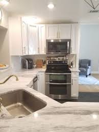 Both have a very fine, clean white finish that will open up any kitchen and play with natural light to create a sheik, modern aesthetic. Kitchen Cabinet Kings Updated Covid 19 Hours Services 42 Photos 22 Reviews Kitchen Bath 1615 S Congress Ave Delray Beach Fl Phone Number Yelp