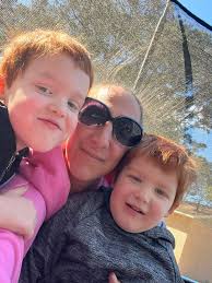 Reunited family love and affection