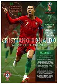 Christiano Ronaldo Has Hat Trick In 2018 World Cup Etsy Christiano Ronaldo Ronaldo Ronaldo Goals