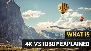 We've summarized an equation to explain the relation & difference of 480p, 720p, 1080p and 4k: 4k Vs 1080p Gadget Review