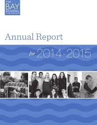 Bay annualreport 20142015 by The Bay School of San Francisco
