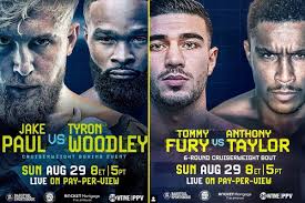 Fight card, results jake paul vs. Jake Paul Vs Tyron Woodley Uk Ppv Price And Tv Channel Confirmed With Tommy Fury And Daniel Dubois Fighting On The Undercard The Paradise