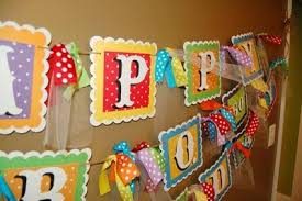 Birthday Banner With Picture Alabama Slacker Mama Colorful Birthday Party Banner Colorful Birthday Party Diy Birthday Banner Birthday Party Banner