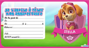Invitation Anniversaire Pat Patrouille En 2020 Anniversaire Pat Patrouille Invitation Anniversaire Invitation Anniversaire A Imprimer