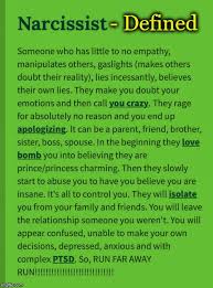 3nbyof Narc Defined Meme After Narcissistic Abuse