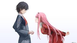 1920x1080 zero two wallpaper : Darling In The Franxx Hiro Zero Two Hd Wallpaper Download