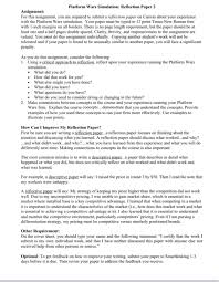 Below is an example of a template you can implement when writing a reflection paper on a movie. Platform Wars Simulation Reflection Paper 2 Assig Chegg Com