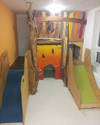 Spielecke Mit 3 Etagen Fur Einen Kindergarten Bei Pforzheim Holzwerkstatt Stoerrmuehle Handwerk Schreinerei Mobel Mas In 2020 Toddler Bed Home Decor Decor
