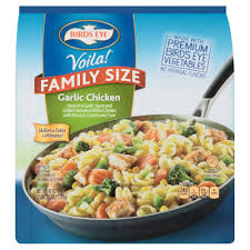 Birds Eye Veggie Mac And Cheese Birds Eye Voila Frozen Family Size Garlic Chicken 42oz In 2020 Garlic Chicken Chicken Alfredo Dinner Frozen Meals