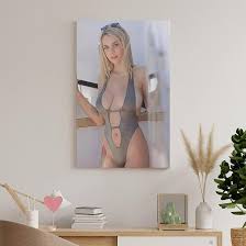 Amazon.com: HBHCLXN Gabbie Carter Actress Sexy Poster Model Poster 2 Canvas  Wall Art Posters For Room Aesthetic And Decor Pictures For Living Room  Bedroom Decor 20x30inch(50x75cm), Frame-style: Posters & Prints