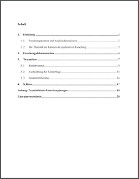 Das inhaltsverzeichnis wird anhand der überschriften automatisch generiert, die über die ein inhaltsverzeichnis ist ein exaktes abbild meiner dokumentstruktur, es muss exakt mit dem. Dein Inhaltsverzeichnis Hausarbeit Erstellen Mit Vorlage