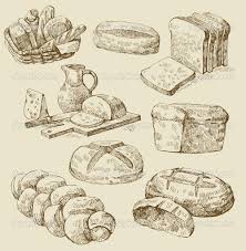 Bread Illustration Google Search Food Drawing Food Illustration Design Bread Art