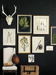 Ginny Branch Prop Stylist Black Feature Wall Dark Wall Black Walls