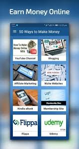 These days everyone is looking for a little extra cash in their wallet but not everyone has the time for a second job. Download Make Money Online 50 Ways To Earn Easy Cash 5 0 1 Apk Downloadapk Net