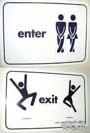 Funny Toilet Signs Funny Toilet Bathroom Picture Deco Toilettes Signs Toilettes