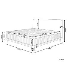 Letto Boxspring Matrimoniale Pelle Sintetica Nera 140 X 200 Cm Madame In 2020 Boxspringbett Leder Mobel Matratze