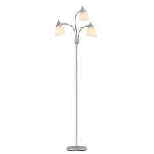 Mainstays floor lamp with shelves. Mainstays 3 Head Floor Lamp Gray Walmart Com Walmart Com
