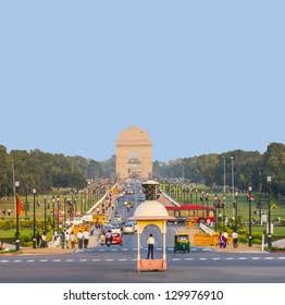 Delhi India Oct 16 View On Stock Photo 129976901 | Shutterstock