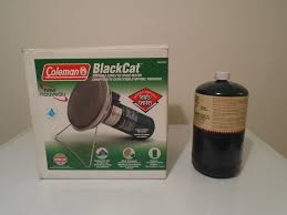 Coleman 5033 black cat 3,000 btu camping propane catalytic heater in sporting goods, outdoor sports, camping & hiking. Find More Coleman Blackcat Portable Catalytic Space Heater 5033 700 In Box W Instructions For Sale At Up To 90 Off