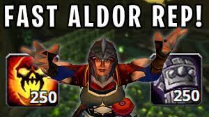 The Fastest Way To Get Aldor Rep! | Tbc Classic Warrior - Youtube