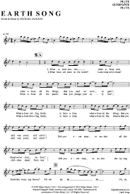 Earth Song Querflote Michael Jackson Pdf Noten Klick Auf Die Noten Um Reinzuhoren Noten Und Playback Zum Do Saxophon Noten Keyboard Noten Querflote