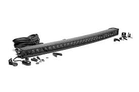 30 Inch Curved Cree Led Light Bar Single Row Black Series 589 Fabrication