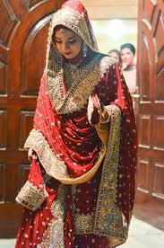 Red Saree Perfect Muslim Wedding Muslim Brides Indian Bridal Bridal Outfits