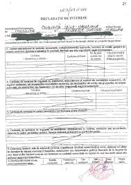 Declarații De Avere și Interese