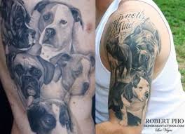 Maybe you would like to learn more about one of these? 42 Ideas For Tattoo Dog Sleeve Dog Portrait Tattoo Dog Tattoo Dog Memorial Tattoos