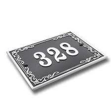 You're in the right place for mailbox number. House Number Sign Vintage Style Cast Metal Personalised Home Or Mailb The Metal Foundry