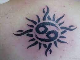Tribal capricorn tattoo on shoulder. 68 Splendid Zodiac Tattoos On Shoulder