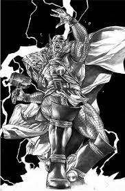 Black And White Superhero Art In Brightest Day Speedyoperazonktoad Real Nice Marvel Poster In 2020 Thor Art Superhero Art Comic Art