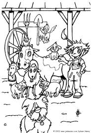 Kleurplaten boerderij dieren geit familie in het veld royalty. Kleurplaat Op De Boerderij Gratis Kleurplaten Om Te Printen Afb 6462