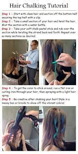 I Keep Wanting To Try This After Chemo Gave Me A Look At My Bald Head I Love Hair Styles Hair Chalk Diy Hairstyles