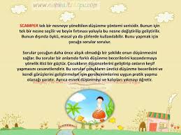 Scamper Yonlendirilmis Beyin Firtinasi Teknigi 3 Okul Okul Oncesi Egitim
